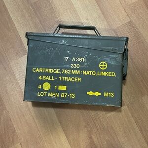 Vintage EMPTY  ammo box